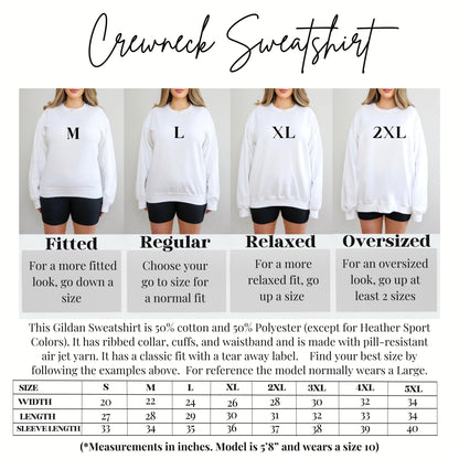 Kinda Basic // Cute embroidered sweatshirt // Gift for basic friend or relative