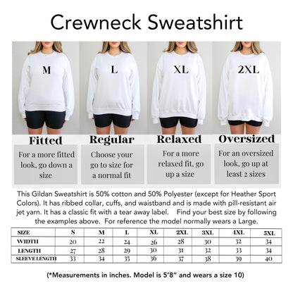 I'm literally just a girl // Customizable Embroidered Sweatshirt