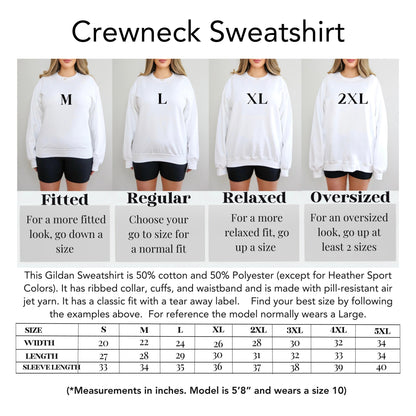 My tummy hurts and I’m mad at the government // Embroidered Crewneck