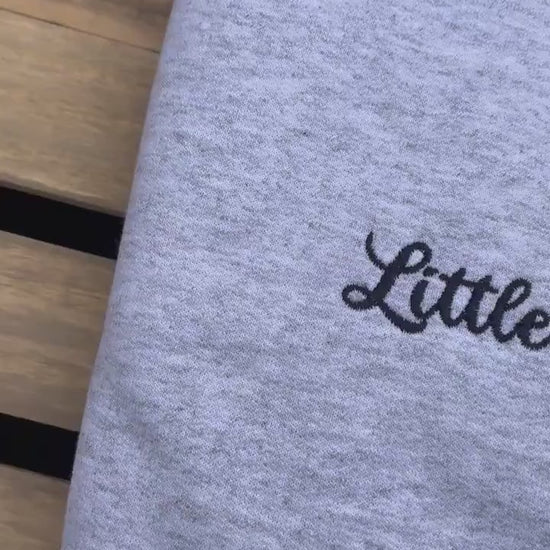 Little Miss Rage // Coquette Embroidered Sweatshirt