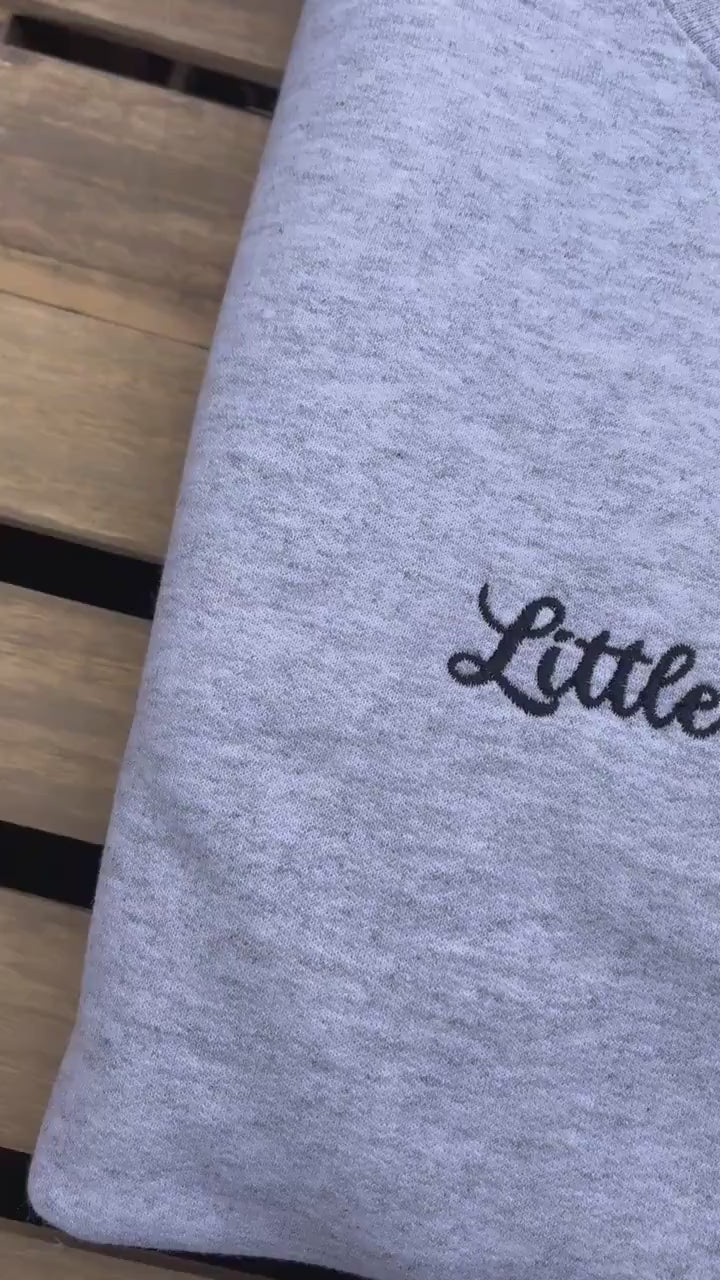 Little Miss Rage // Coquette Embroidered Sweatshirt